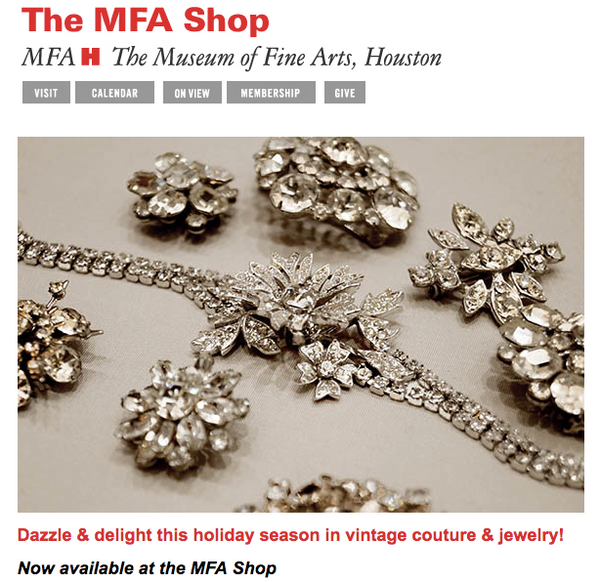 Dazzle & Delight This Holiday Season in Vintage Couture & Jewelry!
