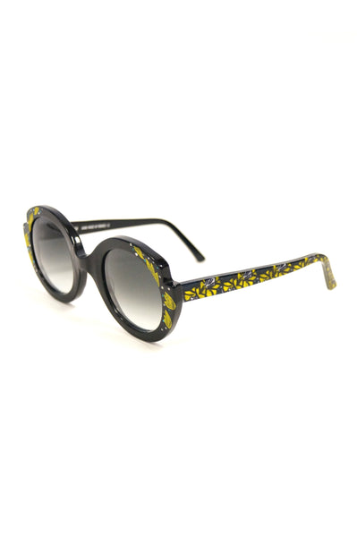 Francis Klein “Bleuet” Handmade and Handpainted Sunglasses  display picture 3