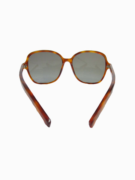 Rare Vintage Oversized 70's Yves Saint Laurent Ombre Faux Tortoise Shell Glasses 2024