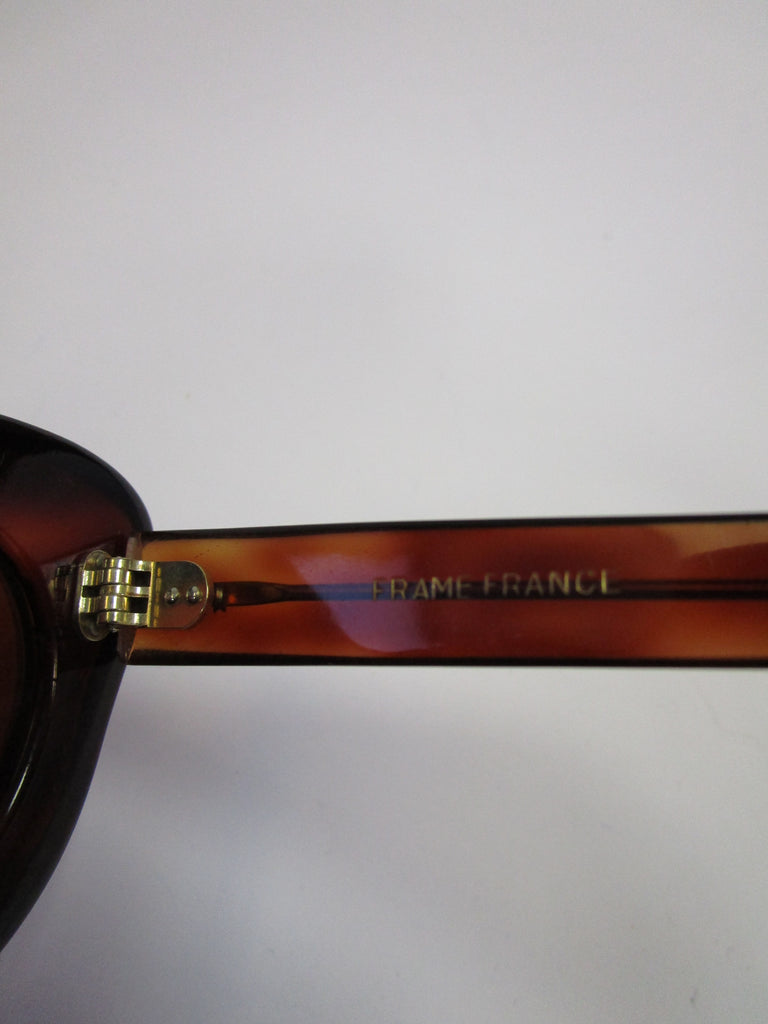 Vintage French Butterfly Tortoise Sunglasses