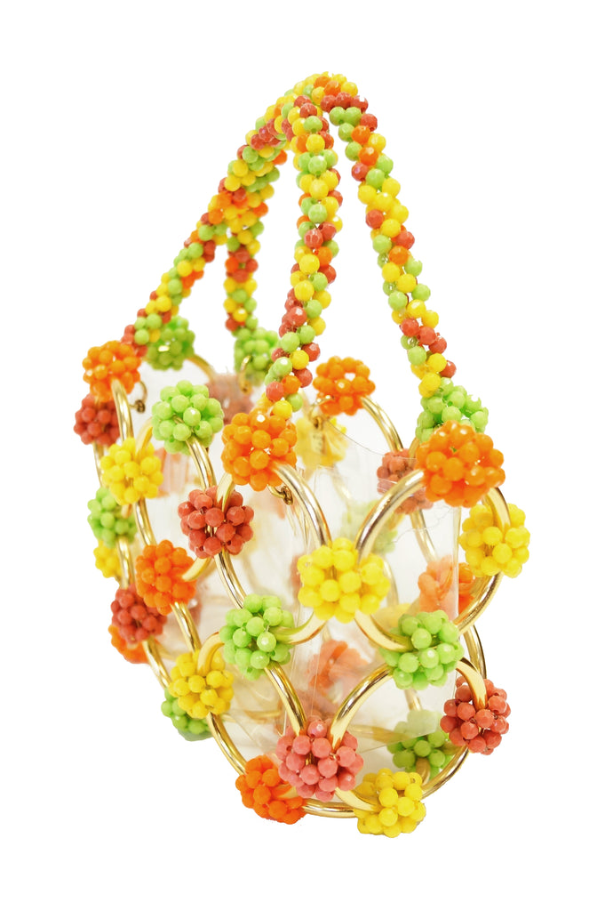 1960s Italian Beaded Handbag Made Exclusively for Bergdorf Goodman