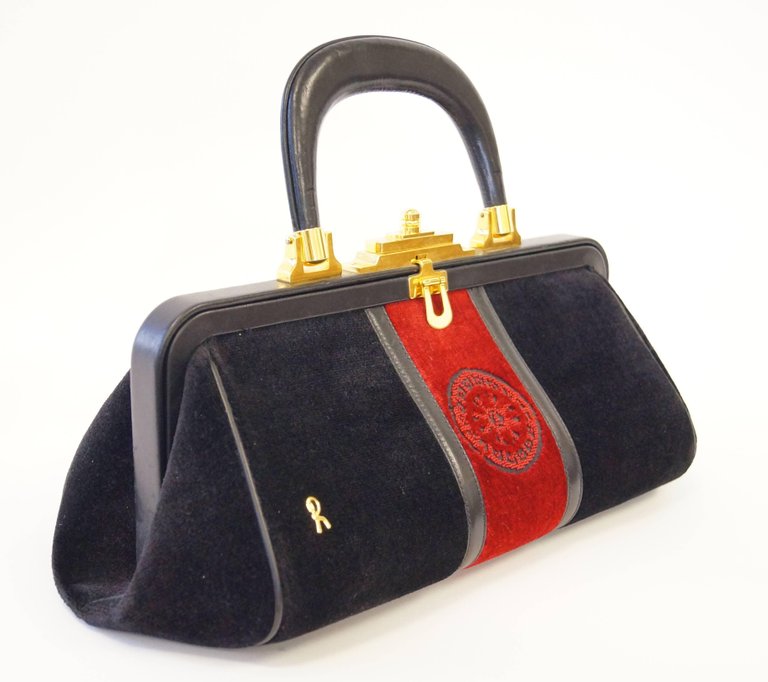 Vintage Purse By Roberta di Camerino, Florence Italy - Ruby Lane