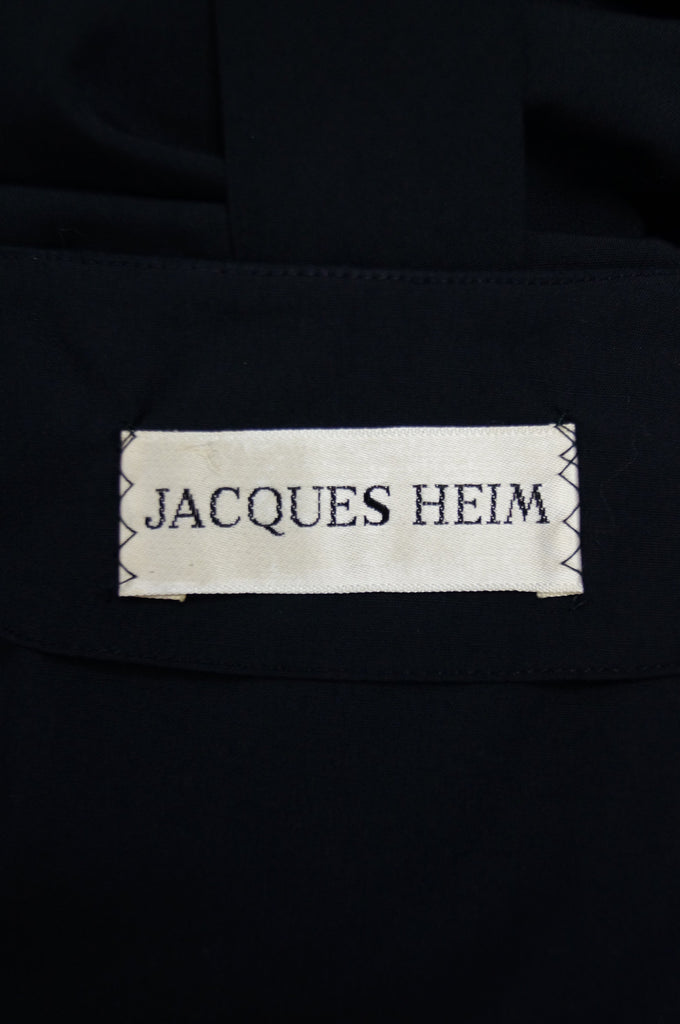 1960s Jaques Heim Pleat Strip Skirt “Car Wash” Dress