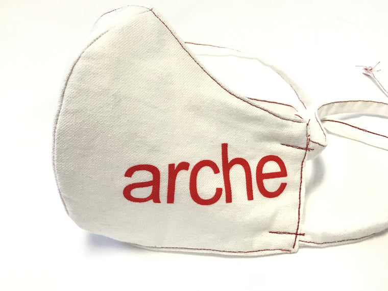 Arche Cotton Mask with Adjustable Ties