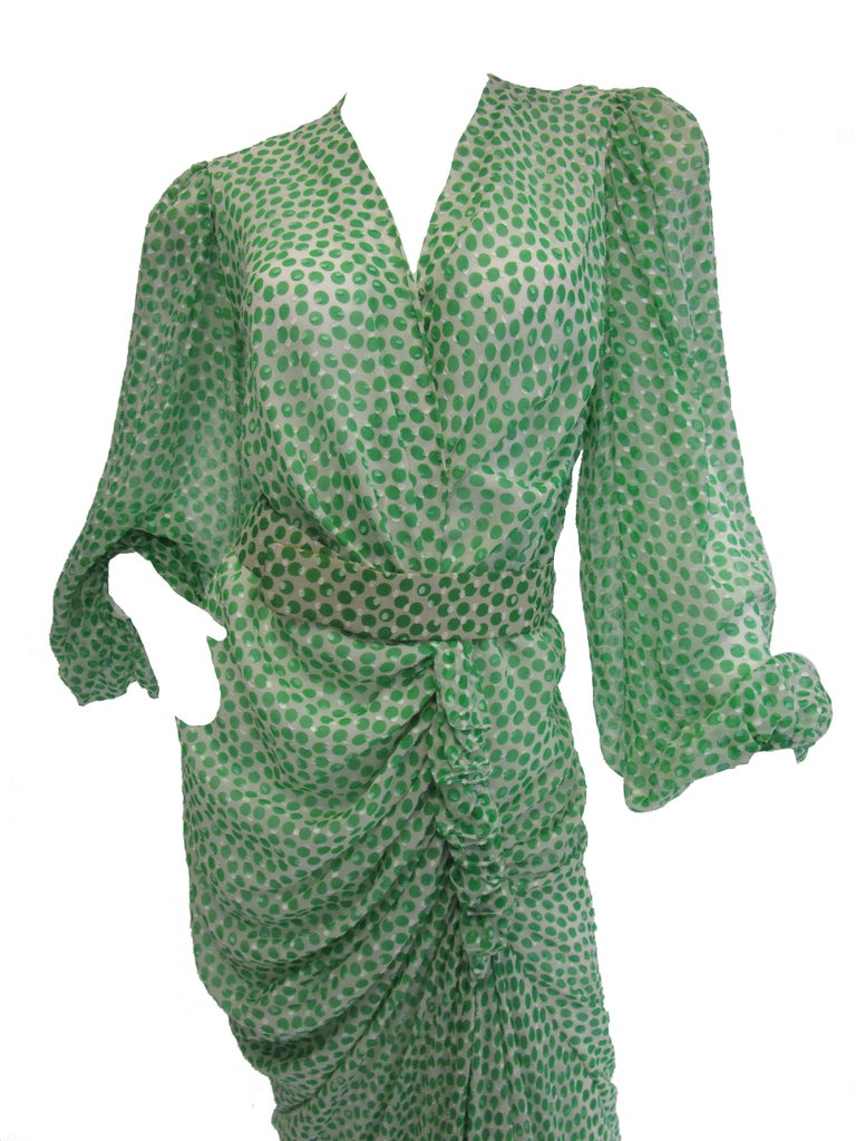 green dress white spots Say hello to sunshine in our Daisy Green Polka Dot Halter Dress! Perfect for twirling into summer with vintage charm and playful vibes #VintageVibes #PolkaDotLove #DollyAndDotty