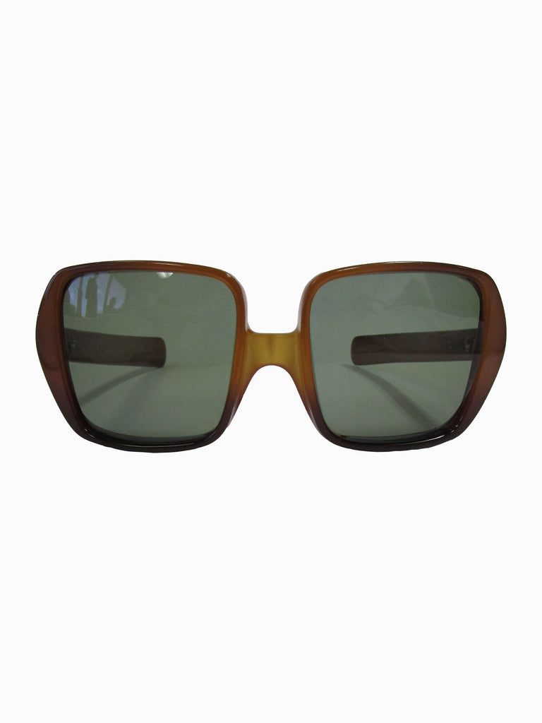 70s Christian Dior Translucent Brown Optyl Sunglasses