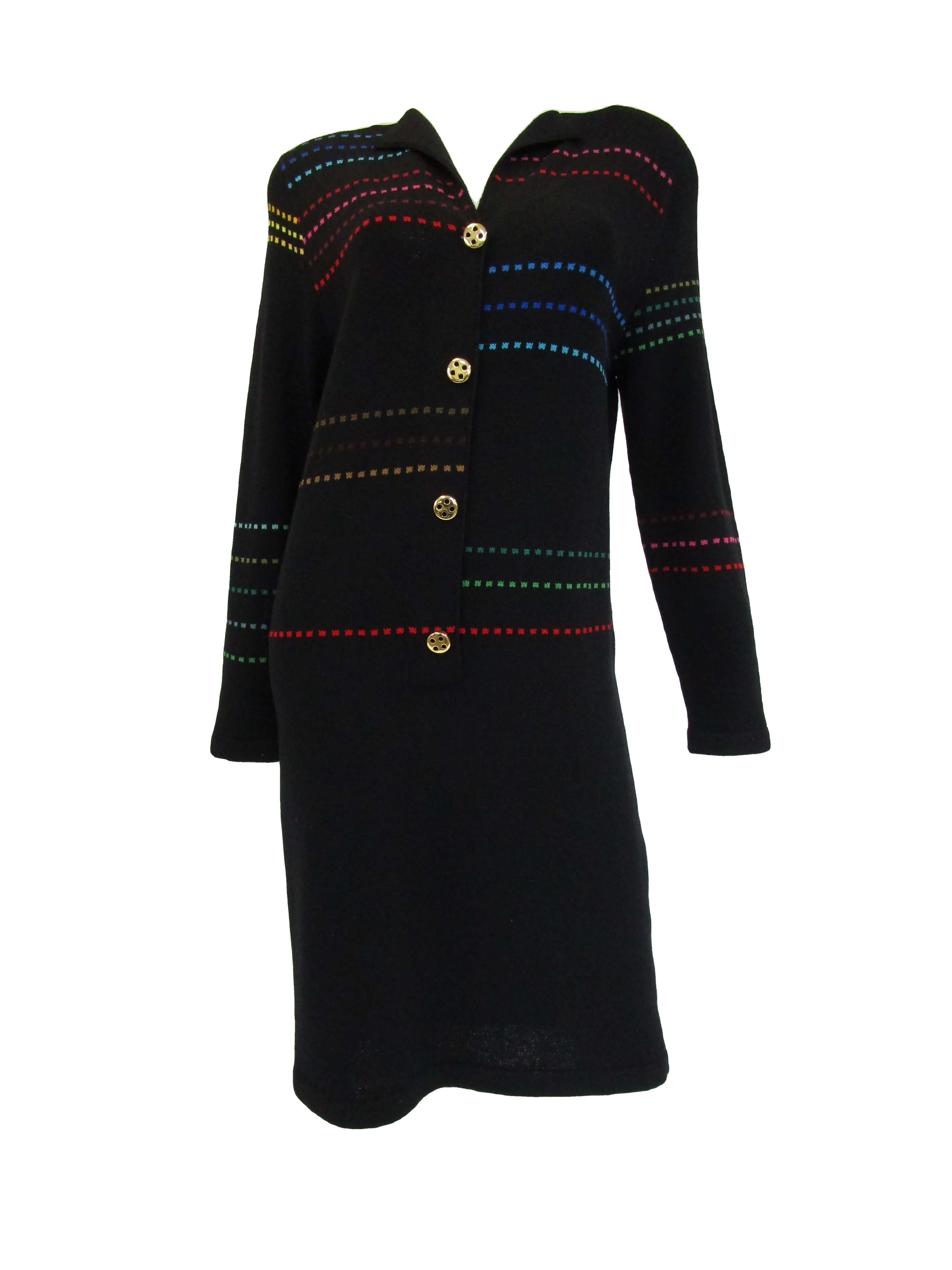 Vibrantly Accented Mod Coats : mod coat