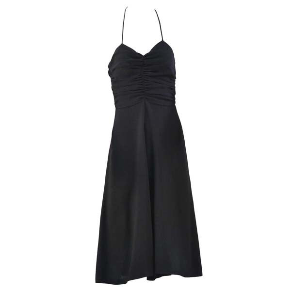 1970s Black Biba Dress 1970s Black Biba Dress