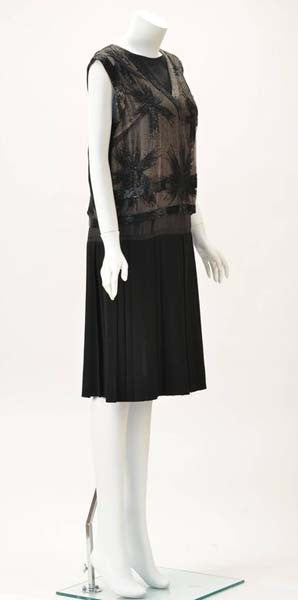 Chanel Beaded Chiffon Gown 1960s