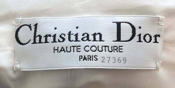 1980s Christian Dior Haute Couture Silk Evening Dress