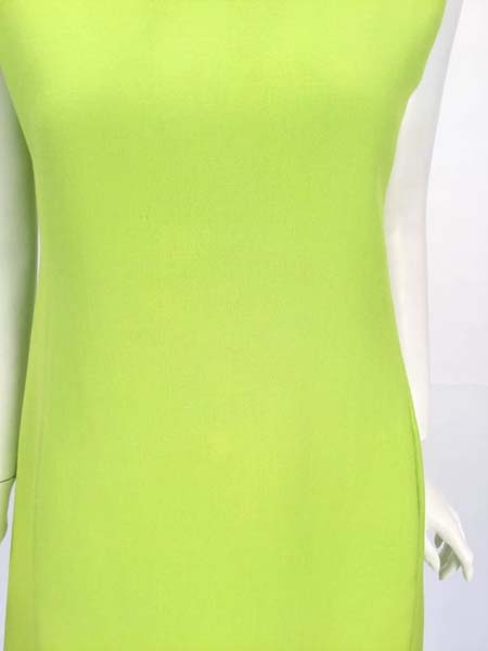 1960's Joan Leslie for Kasper Lime Green Sleeveless Shift Dress 1960's Joan Leslie for Kasper Lime Green Sleeveless Shift Dress