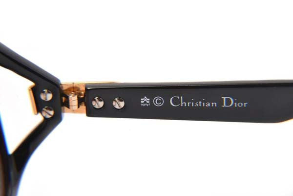 1980s Christian Dior Black Logo RX Frames Germany