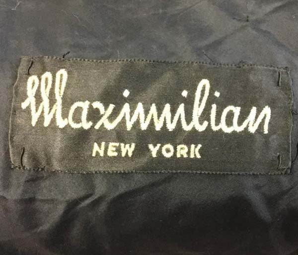 1950s Maximilian Horizontally Striped Mink Coat