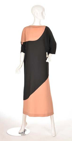 Late 20th Century Lucie Ann Minimalist Maxi Dress or Lounge Dress