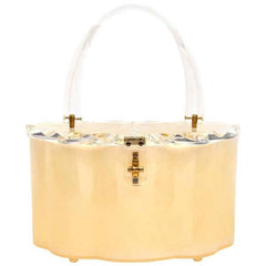 Clear discount lucite purse