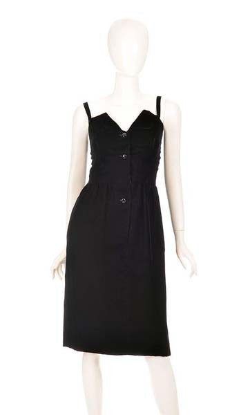 1970s Givenchy Nouvelle Boutique Black Velvet Dress 1970s Givenchy Nouvelle Boutique Black Velvet Dress