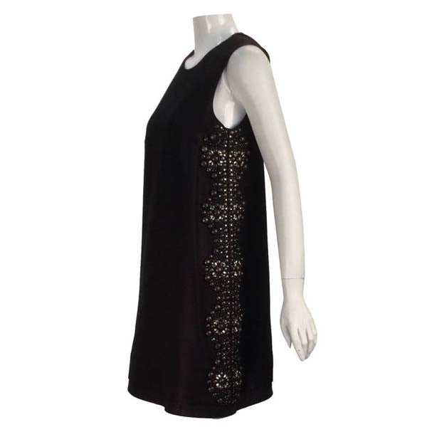 21st Century Black Studded Gucci Dress 21st Century Black Studded Gucci Dress