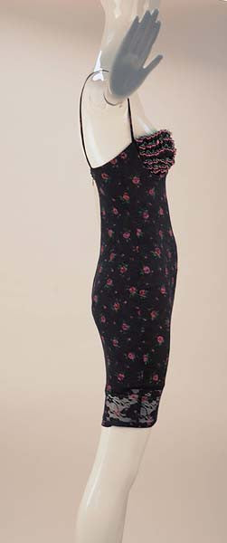 Yvan & Marzia Paris Floral Stretch Knit Dress