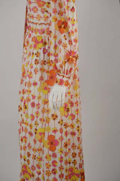 1960s Emilio Pucci for Formfit Rodgers Yellow and Pink Lounge Short Se -  MRS Couture