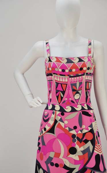1960s Emilio Pucci Dress - Vintage Pucci Dress - Emilio Pucci- Size Small