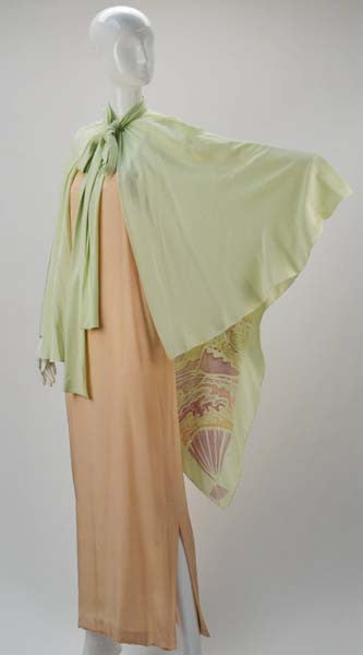 1970s Bill Blass Two Piece Silk Evening Ensemble