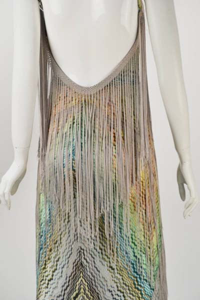 missoni beaded dress Mare sequin-embellished striped metallic crochet-knit mini dress - metallic