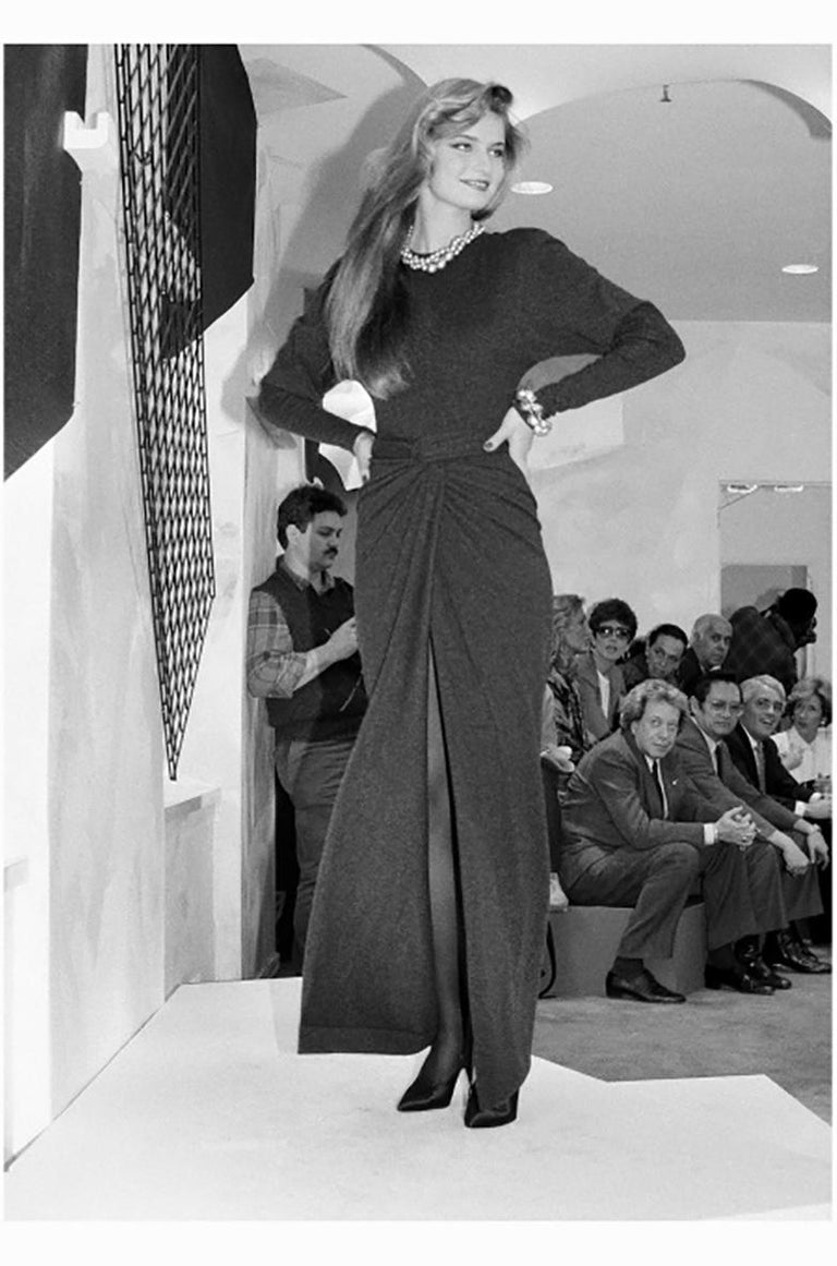 DONNA KARAN's solo debut (Fall 1985)