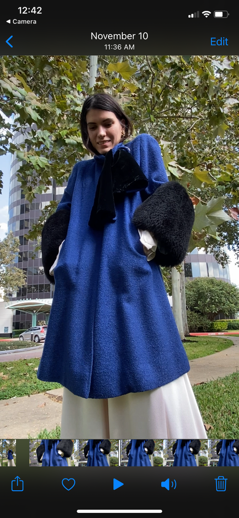 1940s Blue Coat